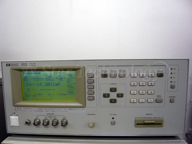 4284A/001,002 | スターテクノロジー : 中古計測器・中古測定器 買取・販売プロショップ